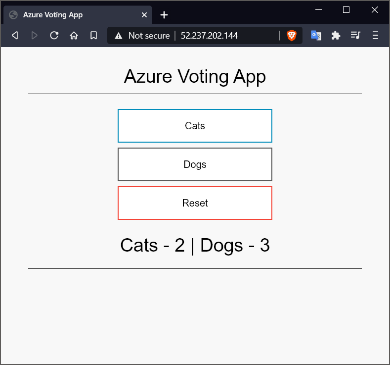 Azure Vote App