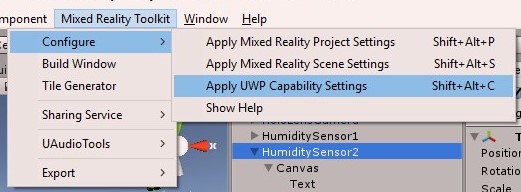 Apply UWP Capability Settings