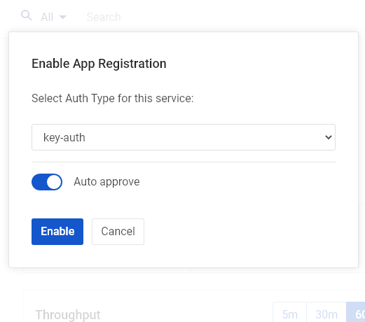 Enable app registration